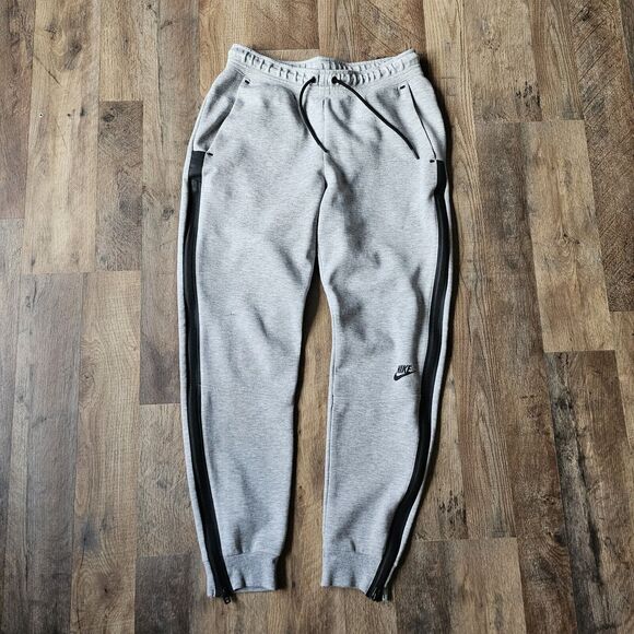 Nike Sportswear Tech Fleece Joggers Pants Heather Grey Mens Size S - Picture 1 of 7